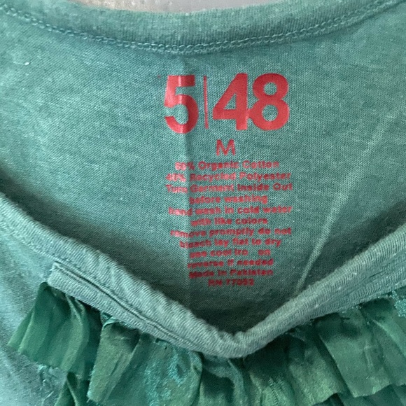 5|48 Ruffle tank top - Picture 2 of 4